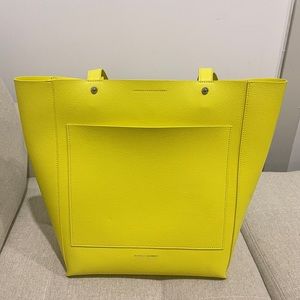Brand New Rebecca Minkoff Neon Leather Tote